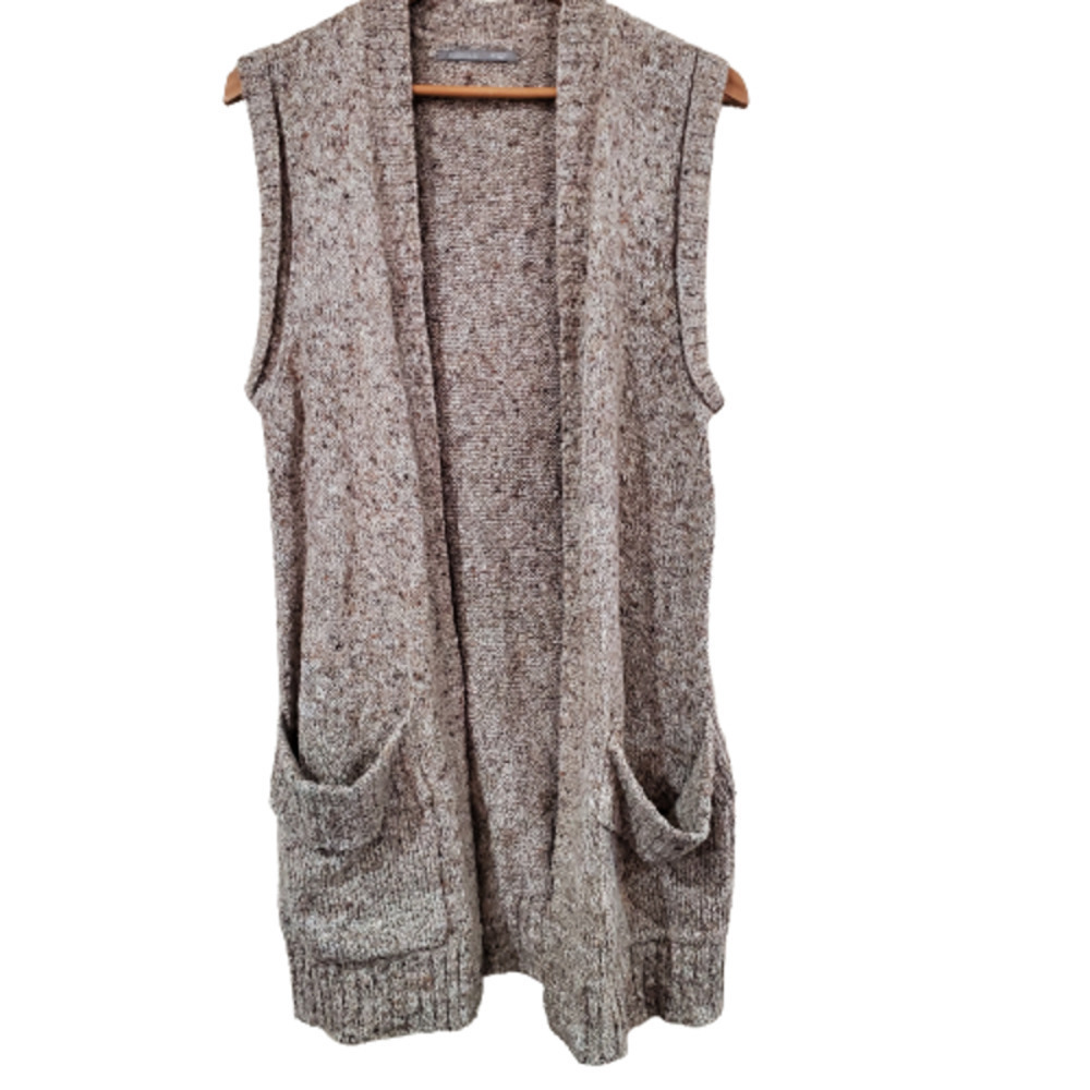 Rubbish Open Front Knit Cardigan Size Medium Wool Blend